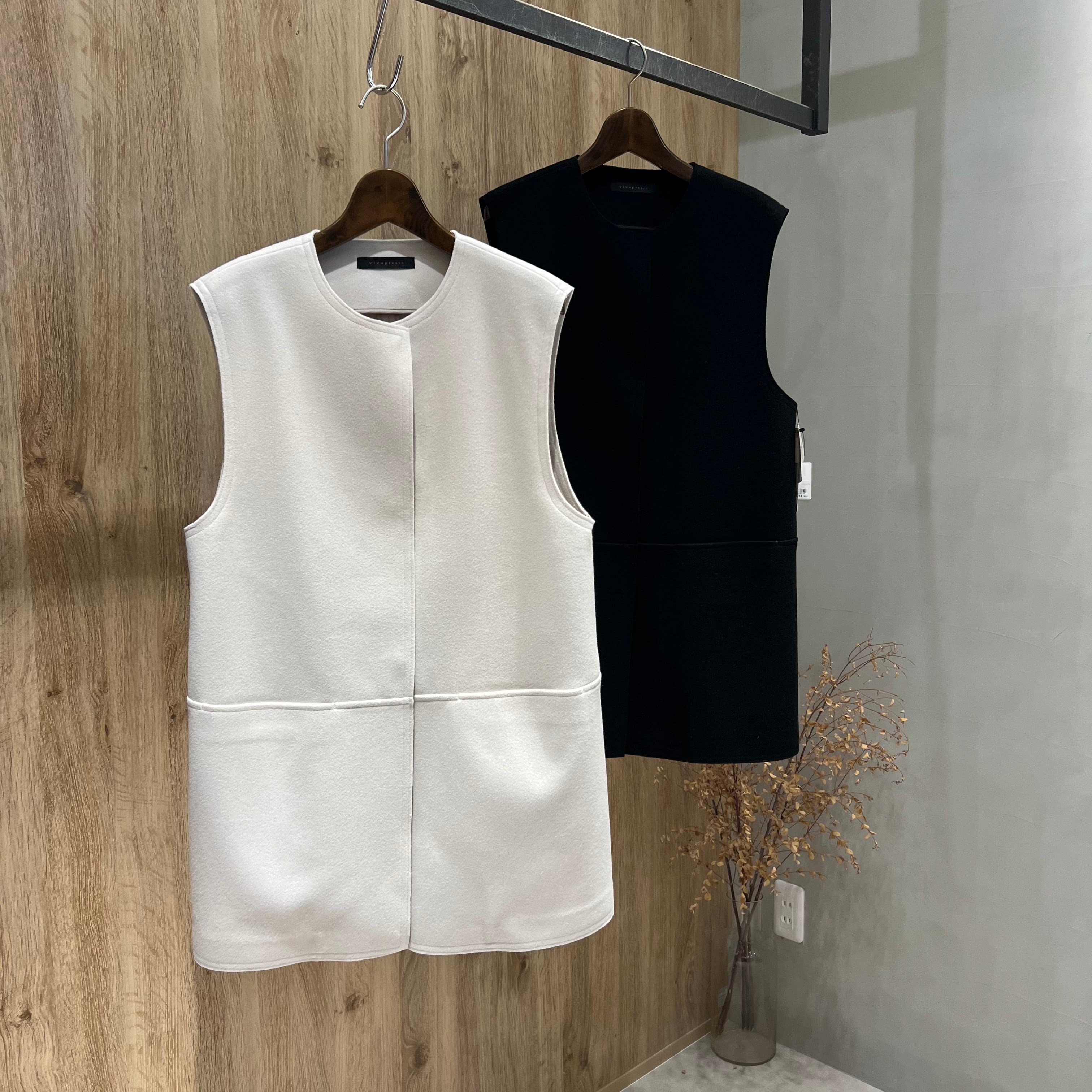 vivapresto【2026AW】ジレ(N) | whispermusee