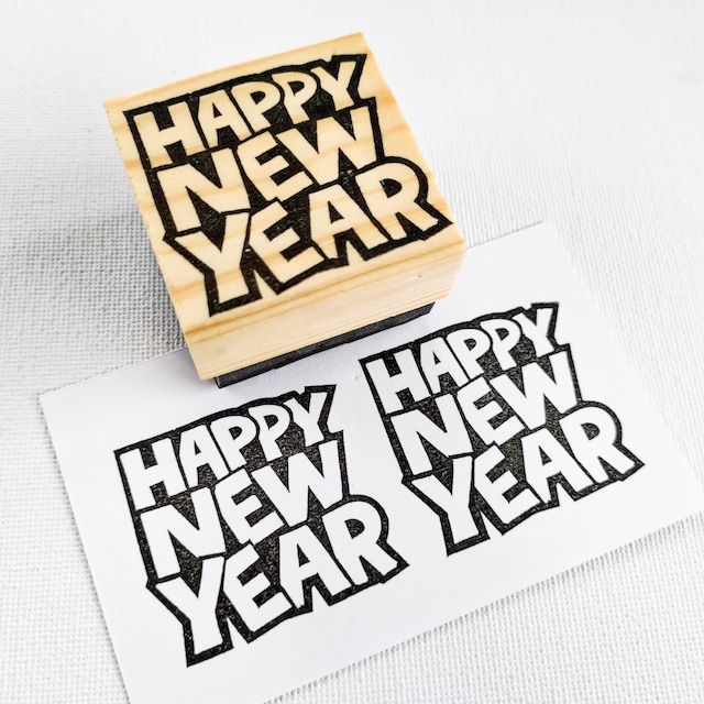 ロゴ風「HAPPY NEW YEAR」L