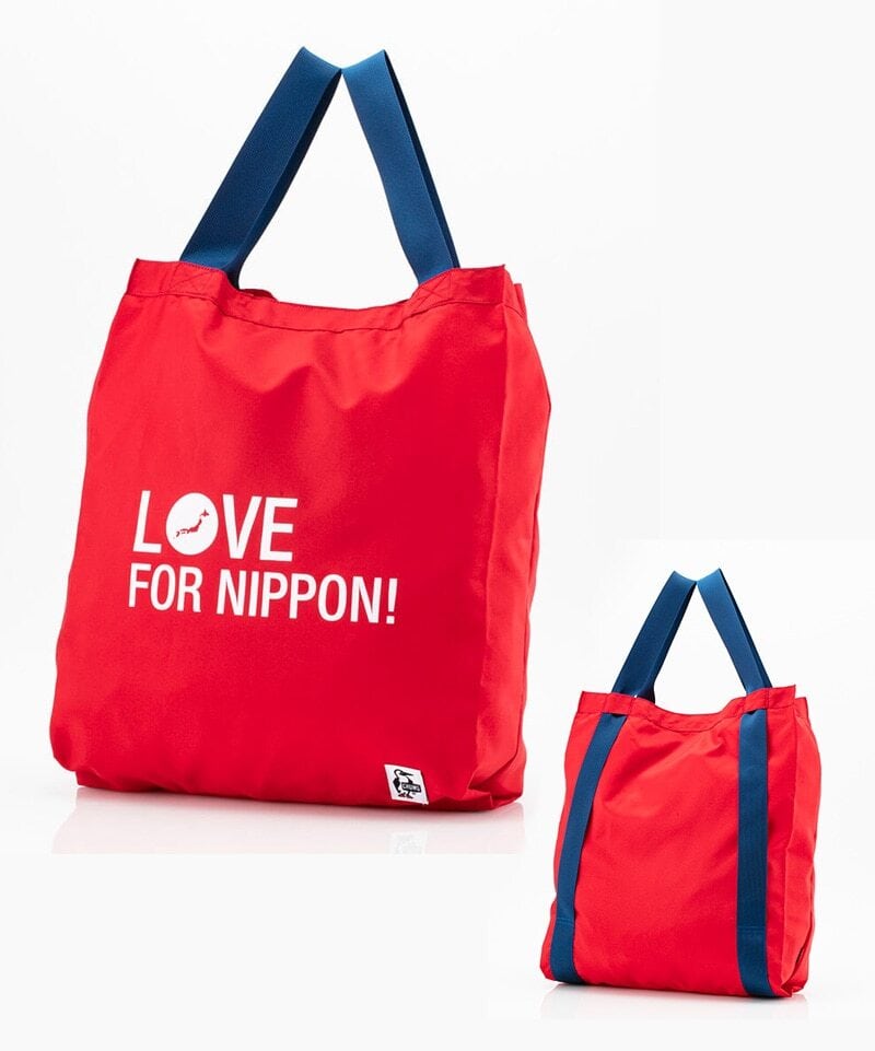 CHUMS (チャムス) ラブフォーニッポンツーウェイエコバッグ レッド CH60-3206