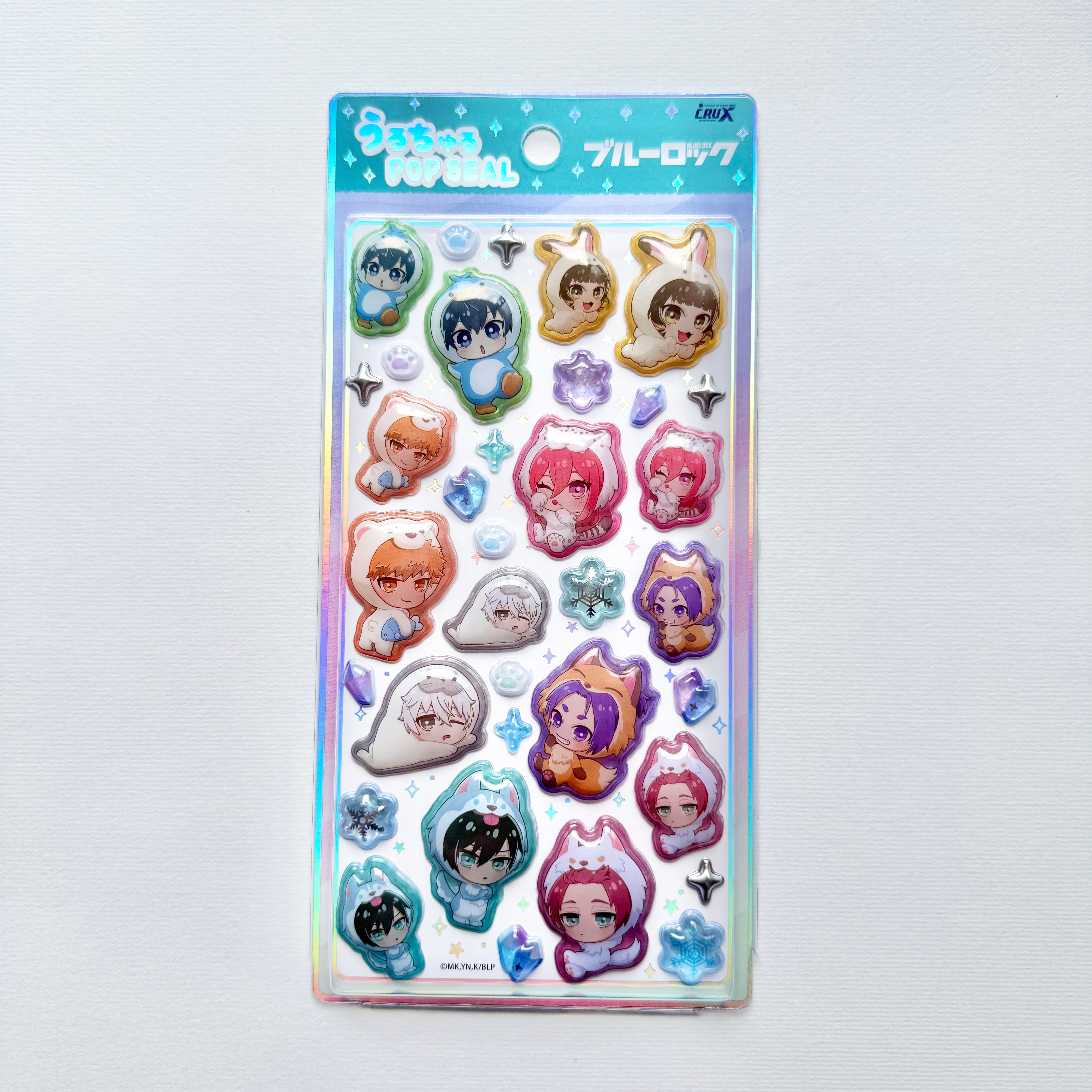 ポップンベリー　シール　フルコンプ フルコンプ】ブルーロック うるちゅるポップシール うるちゅるPOP SEAL