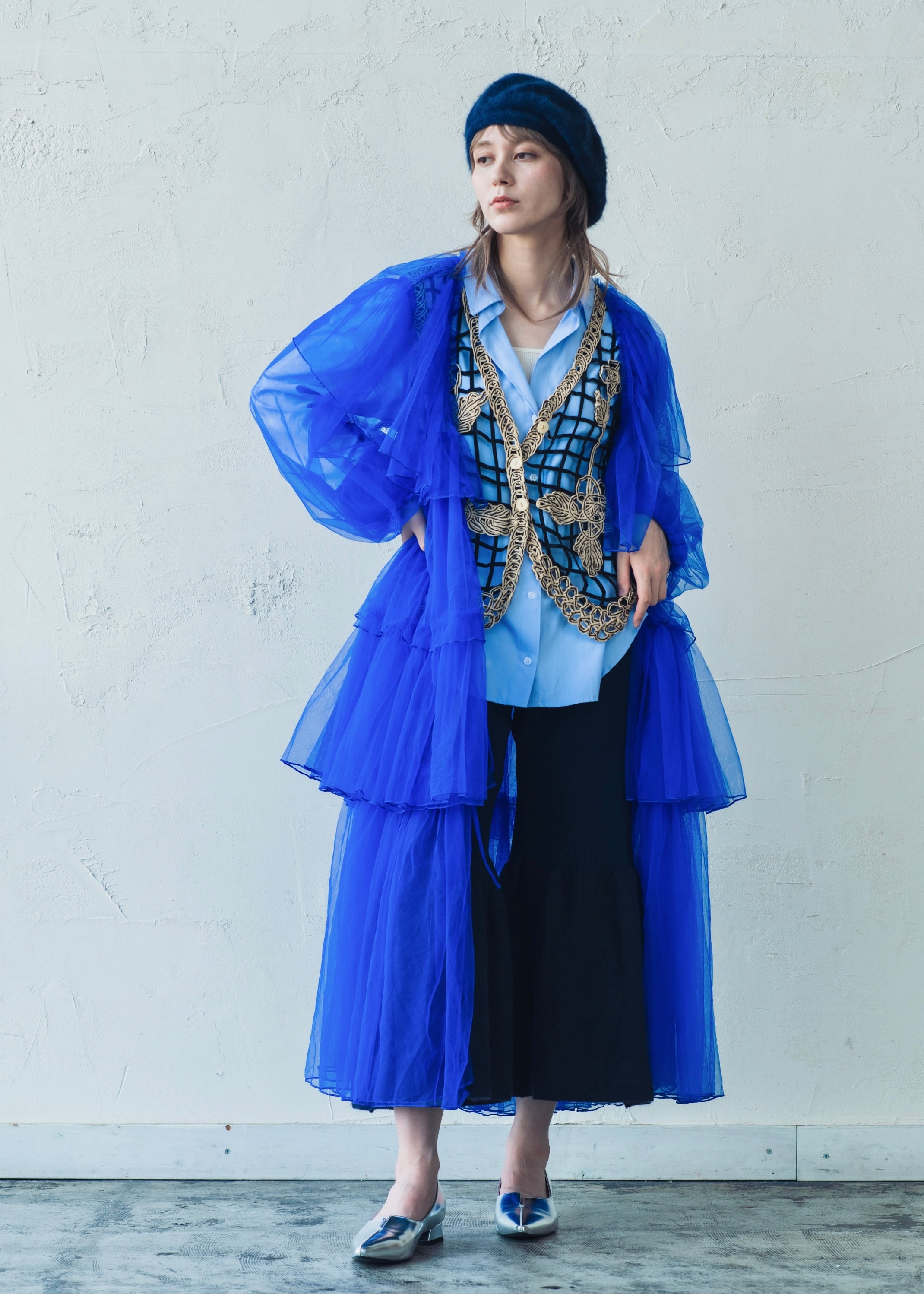 RANUN / BLUE | ORIENT MILLINERY
