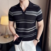 slim fit v-neck shirt 00288