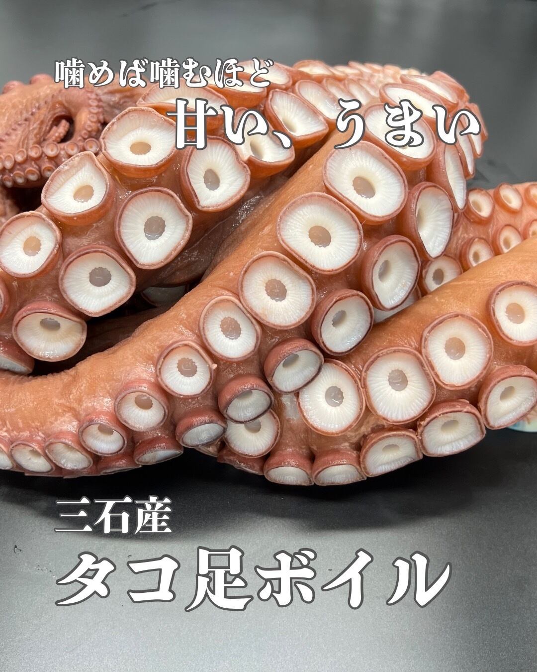 三石産タコ足ボイル大サイズ(2本足) | なまら新鮮北海道