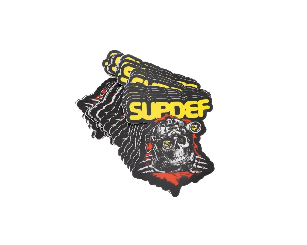 SUPDEF】 Ripper Stickers リッパーステッカー 4枚セット Superior