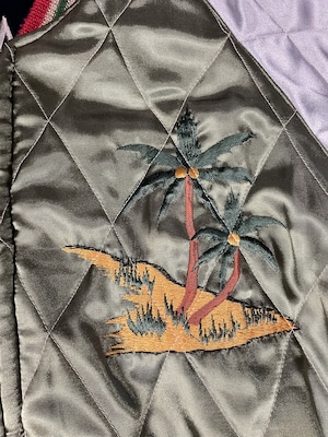 テーラー東洋 TAILOR東洋 2005年レギュラーモデル サテン中綿スカジャン スーベニアジャケット