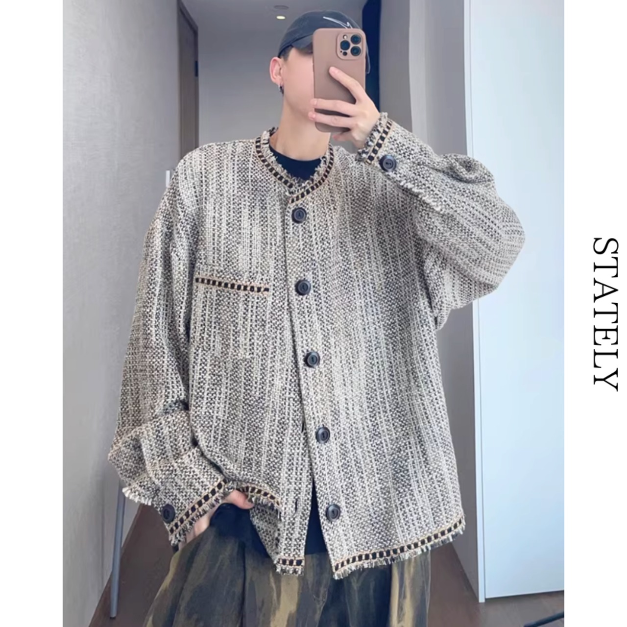 ツイードエッジ Jacket_O82・画像6