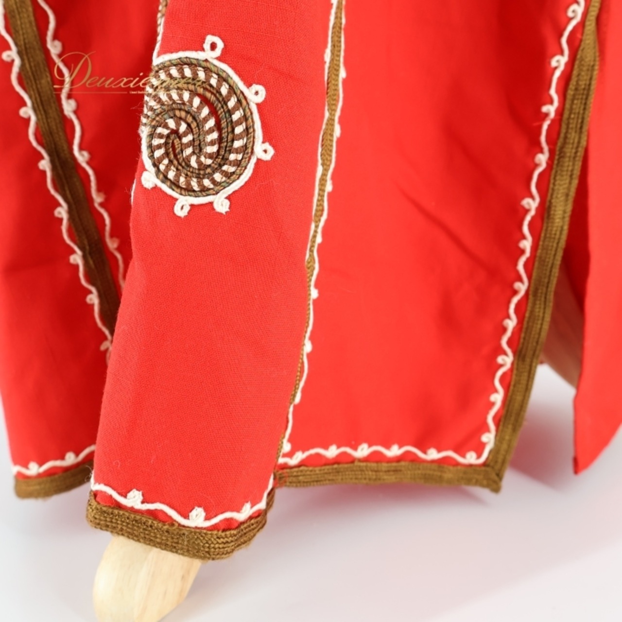 ベリーダンス 衣装 ワンピース ドレス レッド系 刺繍 赤 茶 白 羽織り 長袖 ロング スリット ガラベーヤ ハリージ 民族舞踏 ダンス衣装 練習 レッスン イベント ステージ ブラウン系 ホワイト系