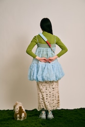 2way thick ribbon strap Red