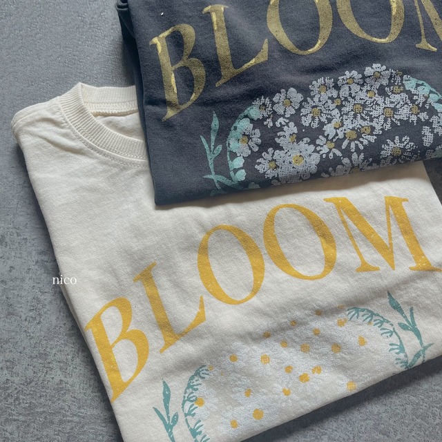 BLOOM Tシャツ(90-150サイズ)