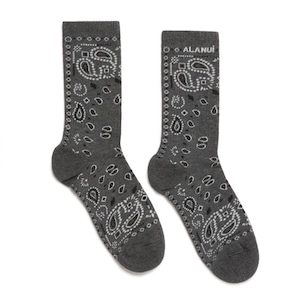 ALANUI　BANDANA SOCKS　THUNDERSTORM MULTI