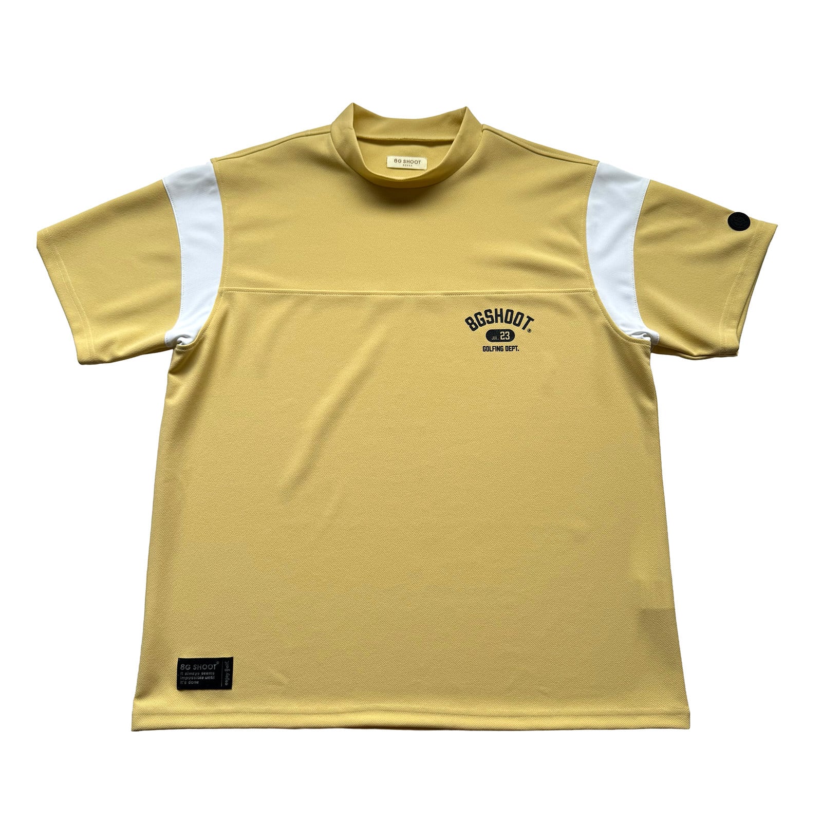 メンズウェア 8G SHOOT BOX LOGO MOCK NECK TEE KHAKI L T-shirts | 8G SHOOT WEBSTORE