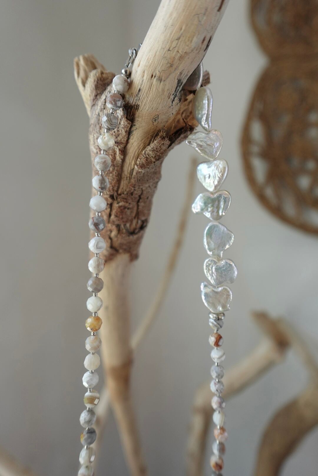 Pearl Heart Necklace