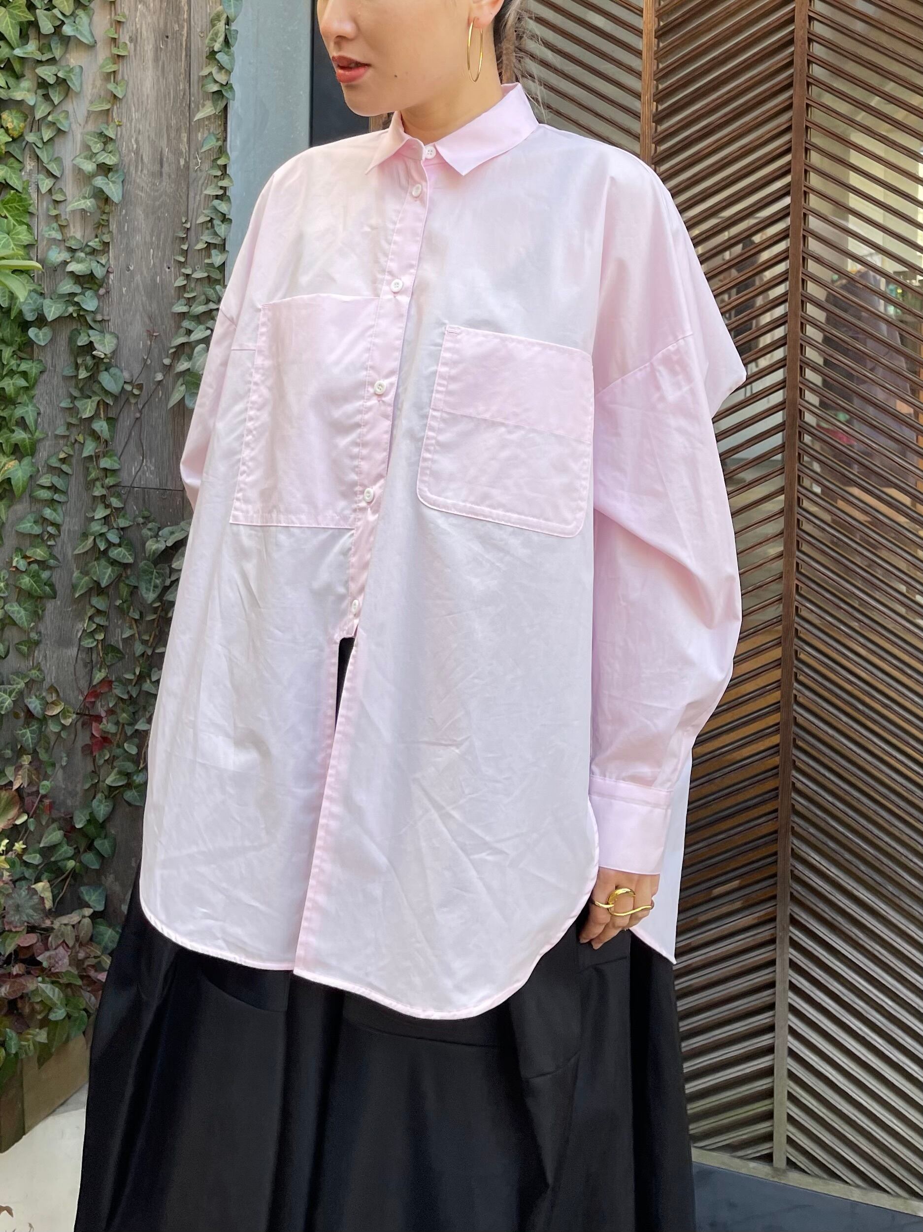 エンフォルド 23SS HALF-SLEEVE SHIRT シャツ ブラウス