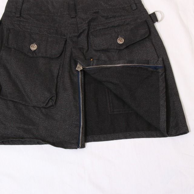 VivienneWestwood AngloMania PieceDyeingZipMiniSkirt