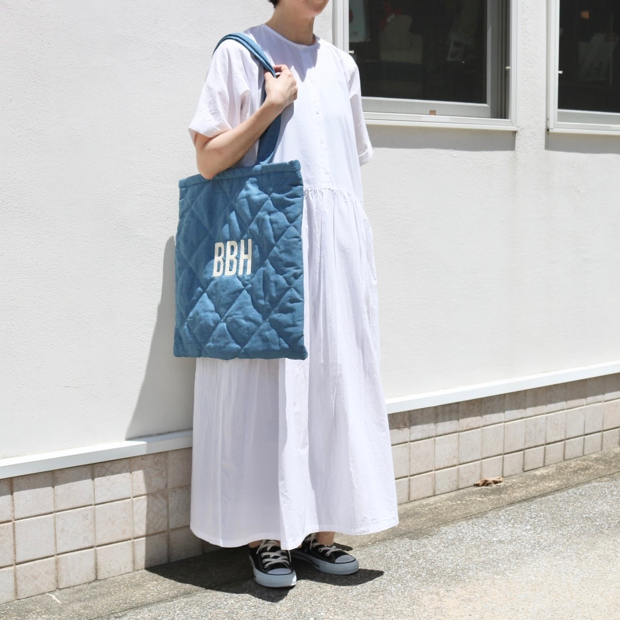 TOSSDICE BBH クィルティドトート シャンブレー | Zakka so-la