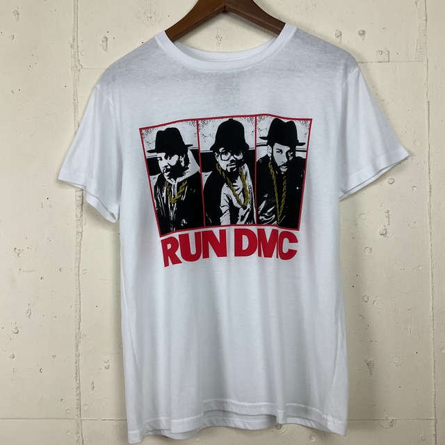 RUN DMC ランディーエムシーヒップホップ バンド Tシャツ 古着 メンズM 