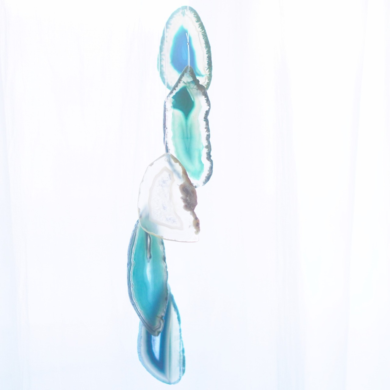 Sea Spray 03 - アゲートヒーリングチャイム / Agate Sun Catcher Wind Chime 300