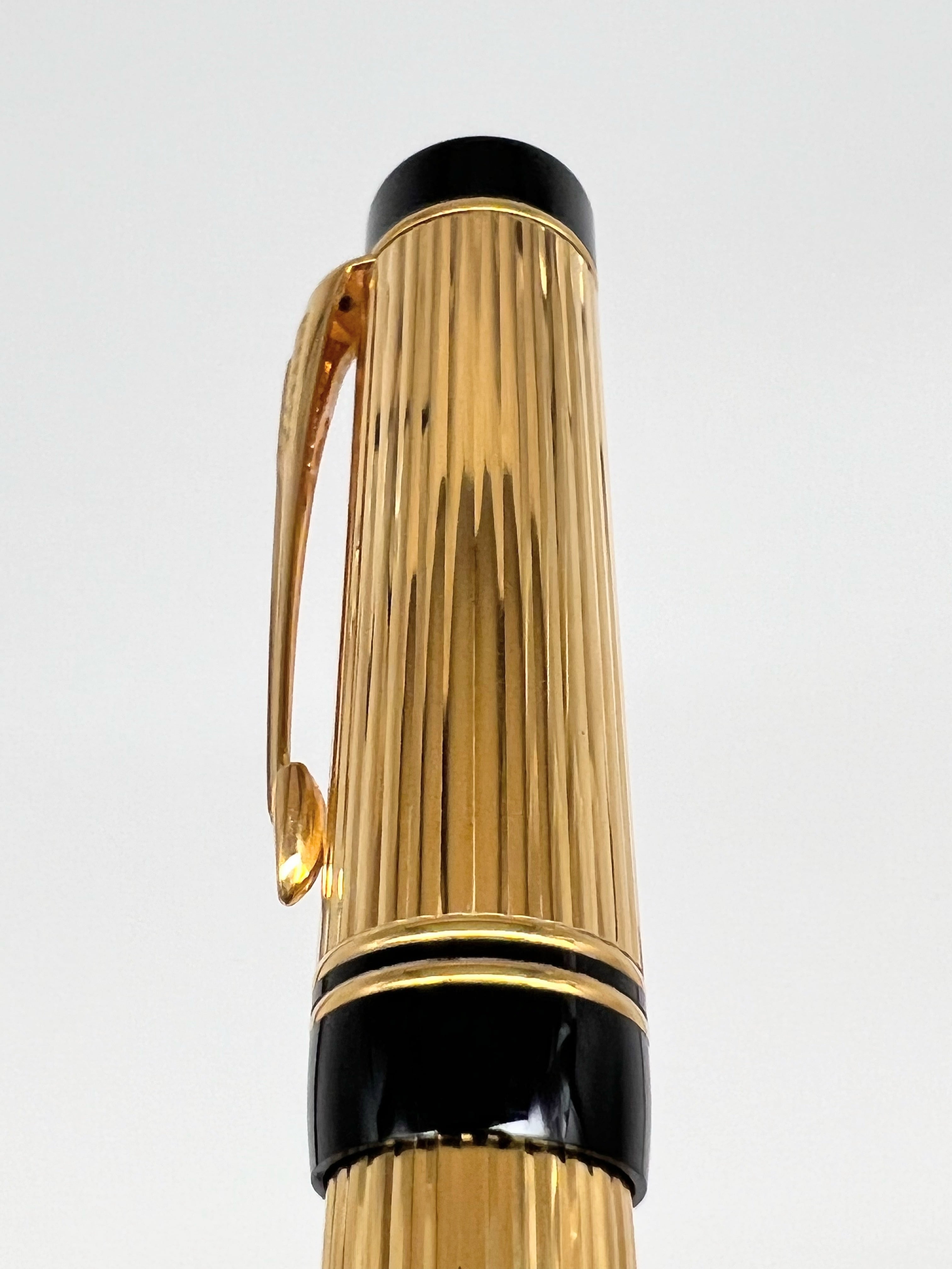 【使用可能】希少 パーカー デュオフォールド1942年製 14Kセルロイド万年筆 使用可能】希少 パーカー デュオフォールド1942年製 14K