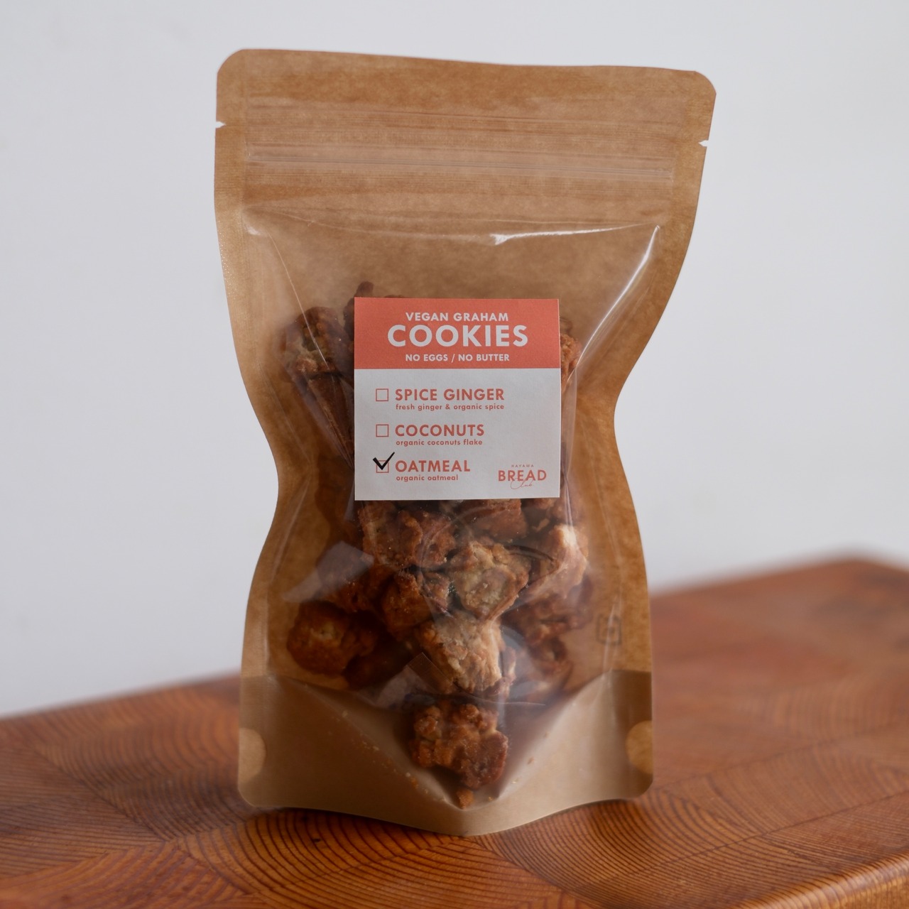 [オートミール] グラハムクッキー (Vegan)