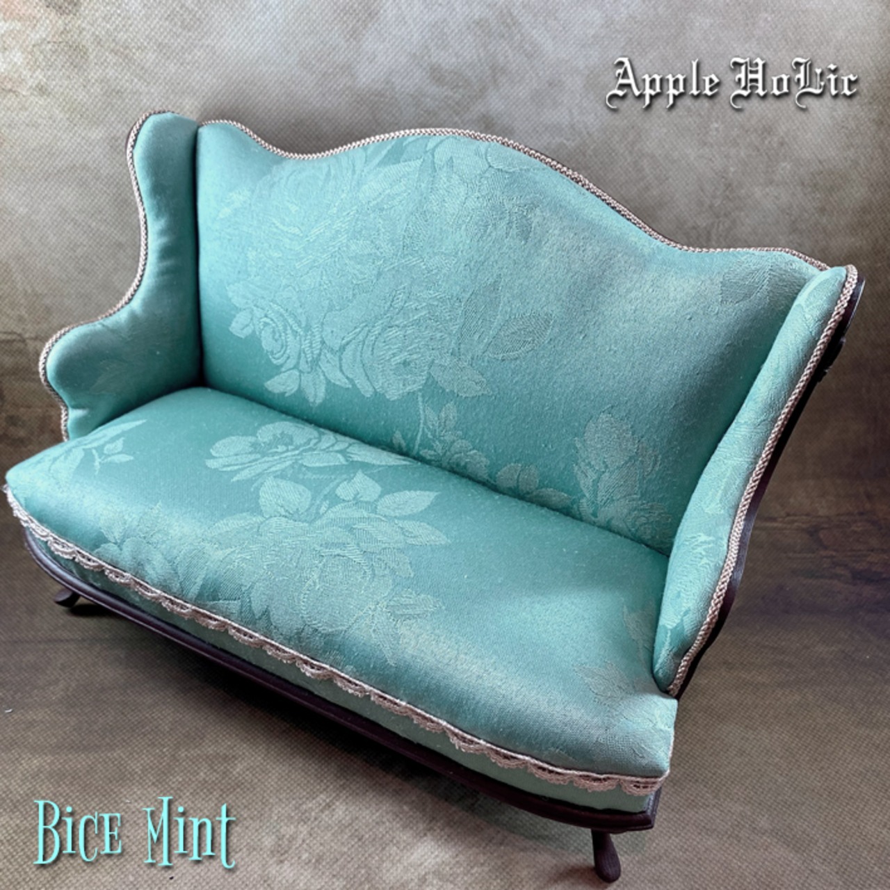 1/6 ドール チェア【Bice mint・ビーチェ ミント】 二人掛け