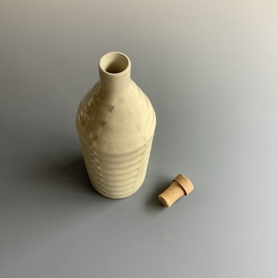 彫文焼酎前割りボトル Carved design shochu pre-dilution bottle