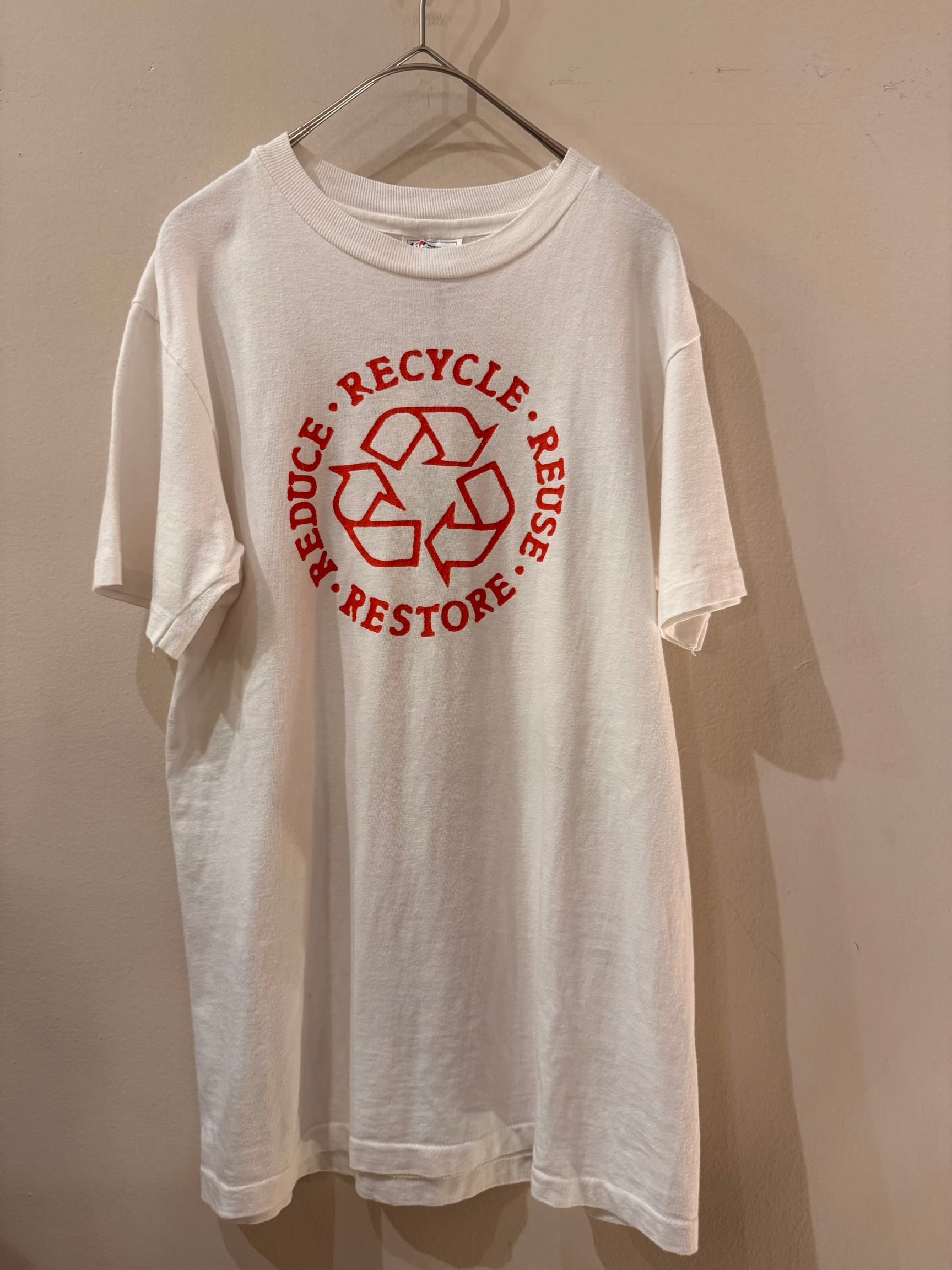 90s VTG】Hanes BEEFY-T リサイクルマーク Tシャツ USA製 シングル