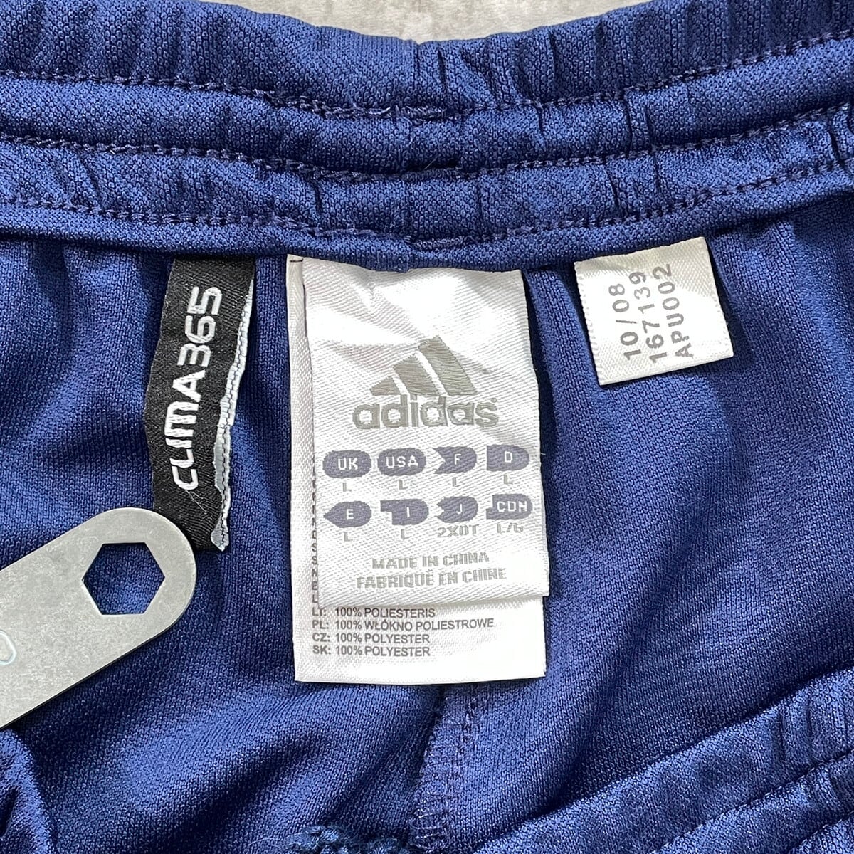 00年代 adidas アディダス トラックショートパンツ メンズL 古着 00s