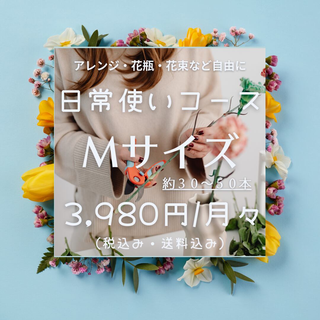 季節の切花 定期便 Mサイズ【3ヶ月コース】 | ヴェルセリア