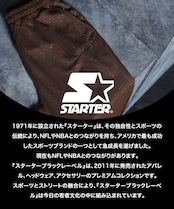 ◆STARTER ラメプリント スウェットパンツ◆yn-870gts