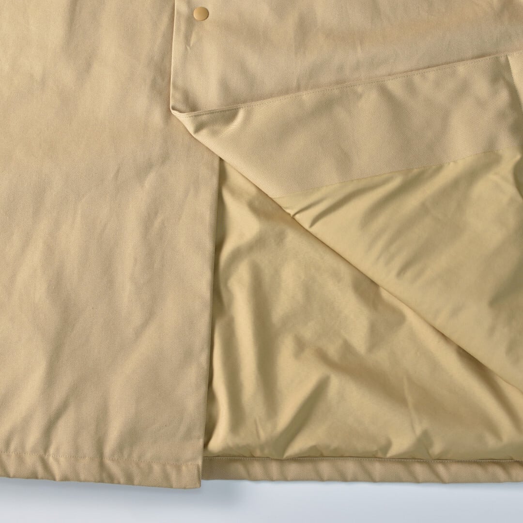 atelier naruse アトリエナルセ コットン中綿コート・ベージュ 昨年の人気コートがリニューアルして発売になりました。【送料無料】