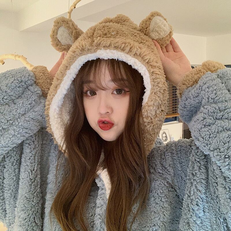 フードコーラルウィンターオータム 大人ガーリー スウィート キュート カジュアル 秋物 冬物 萌量不足60789577933