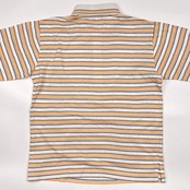 PAPELO パジェロ ボーダー 長袖 ポロシャツ M/マルチ メンズ