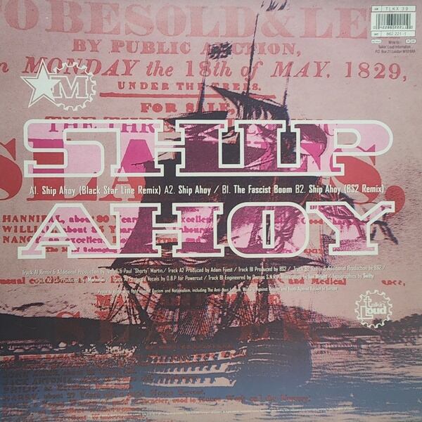 Marxman / Ship Ahoy [TLKX 39, 862 221-1] - 画像2