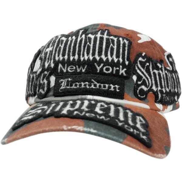 Size【フリー】 SUPREME シュプリーム 26SS City Patches 6-Panel Red