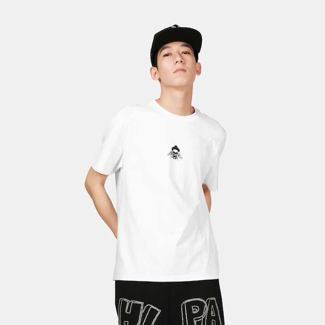 SALE 【HIPANDA ハイパンダ】メンズ バードマン プリント Tシャツ MEN'S BIRD MAN SHORT SLEEVED T-SHIRT / WHITE・BLACK・GREEN