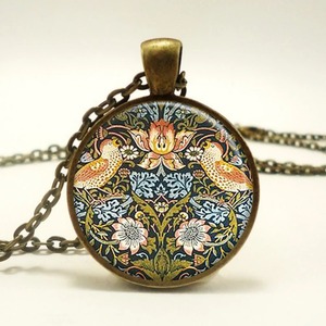 ウィリアム・モリス生地使用ペンダント33312