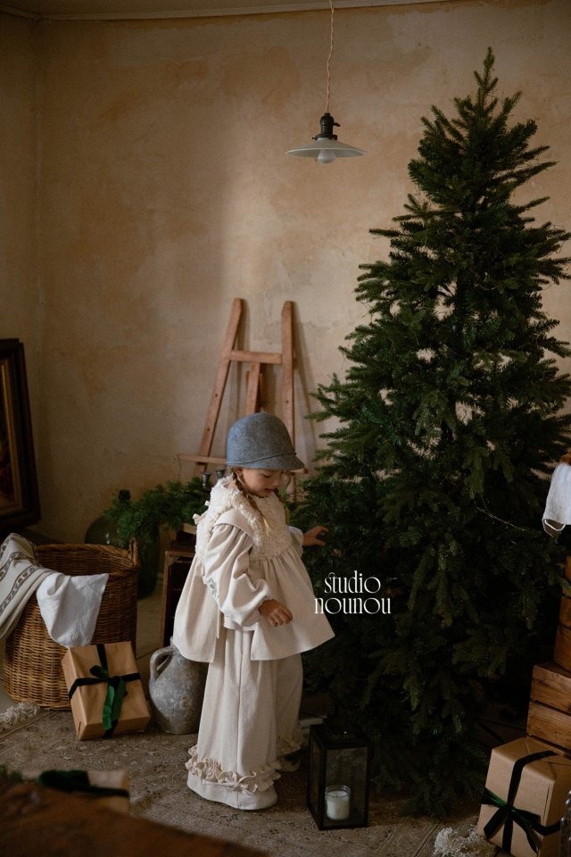 【予約商品】2025 冬新作 STUDIO NOUNOU スタジオヌヌ テディファーベスト