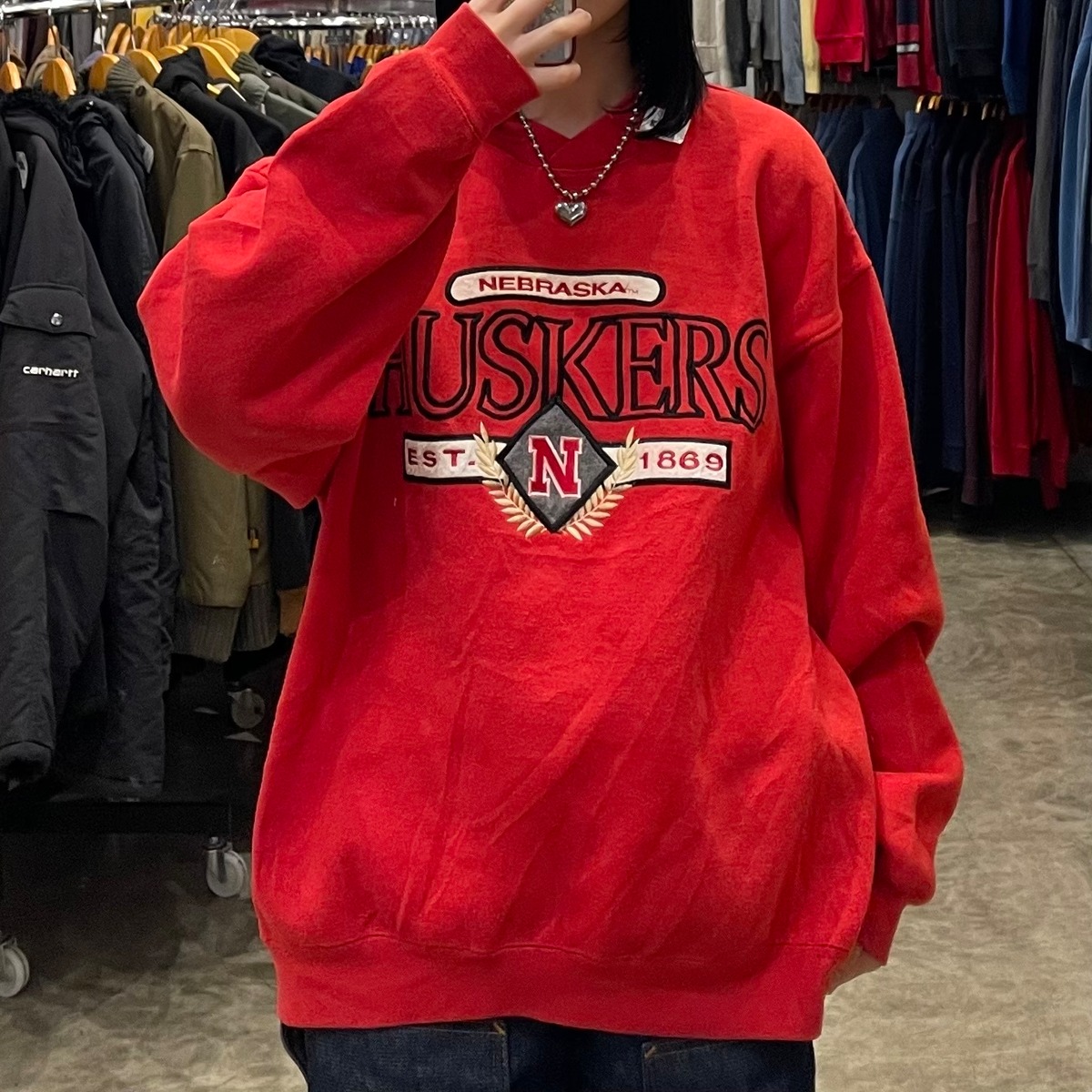 HUSKERS/コーンハスカーズ スウェット KAKAVAKA R