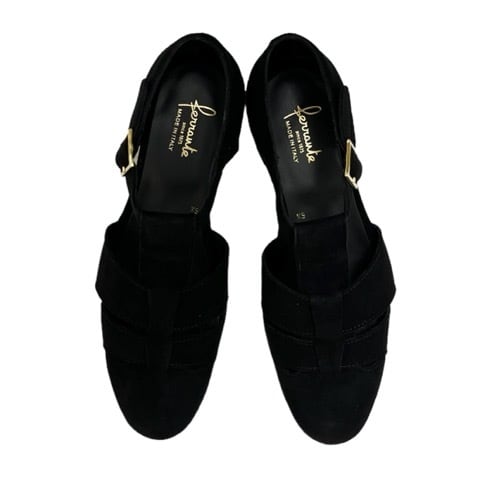 【美品】フェランテ　Ferrante　グルカサンダル　黒　定価74,000円 Ferrante(フェランテ) GURKHA(グルカサンダル/ラバーソール)/BLACK