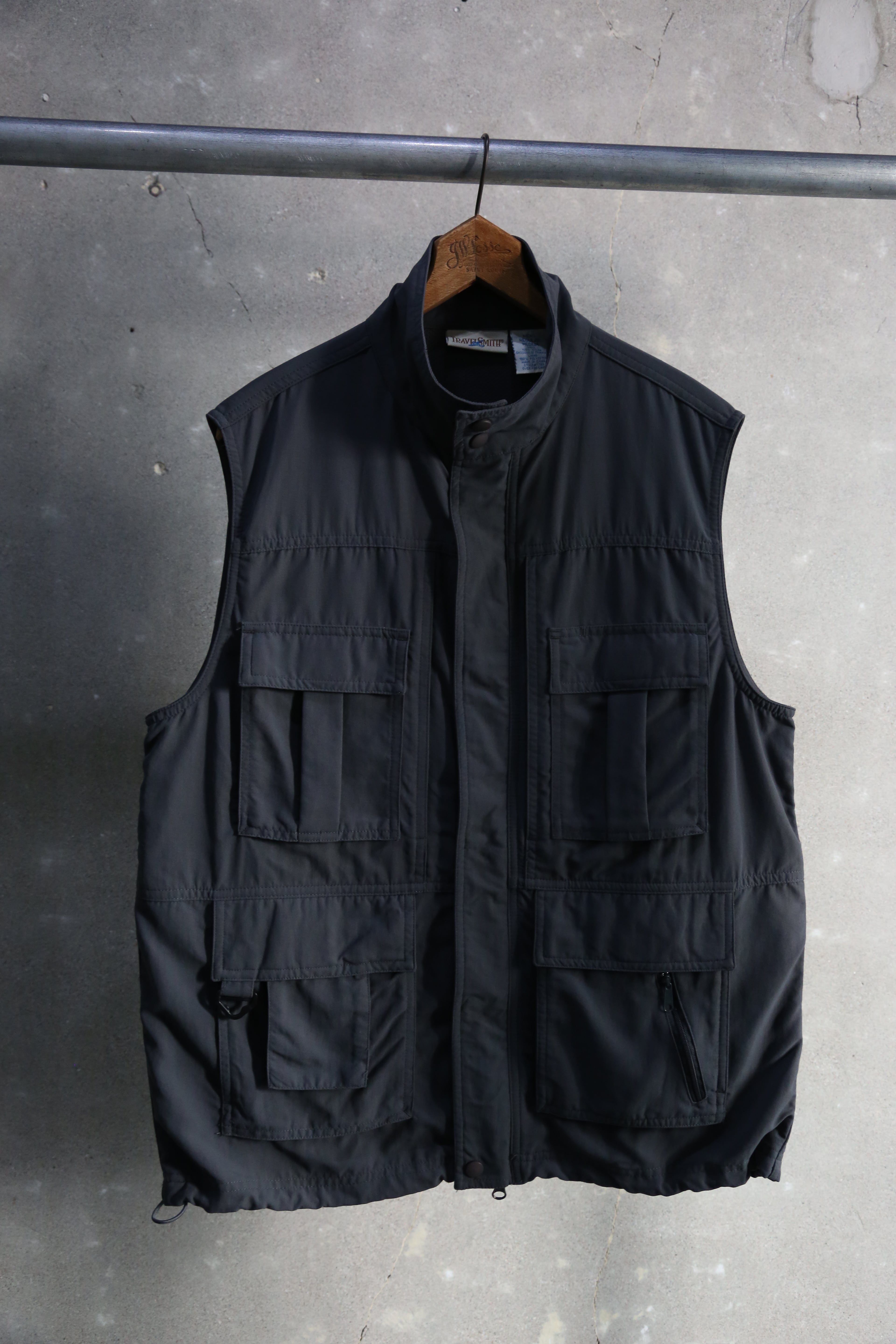90~00s【TRAVEL SMITH】Nylon Vest | the Holic vintage clothing
