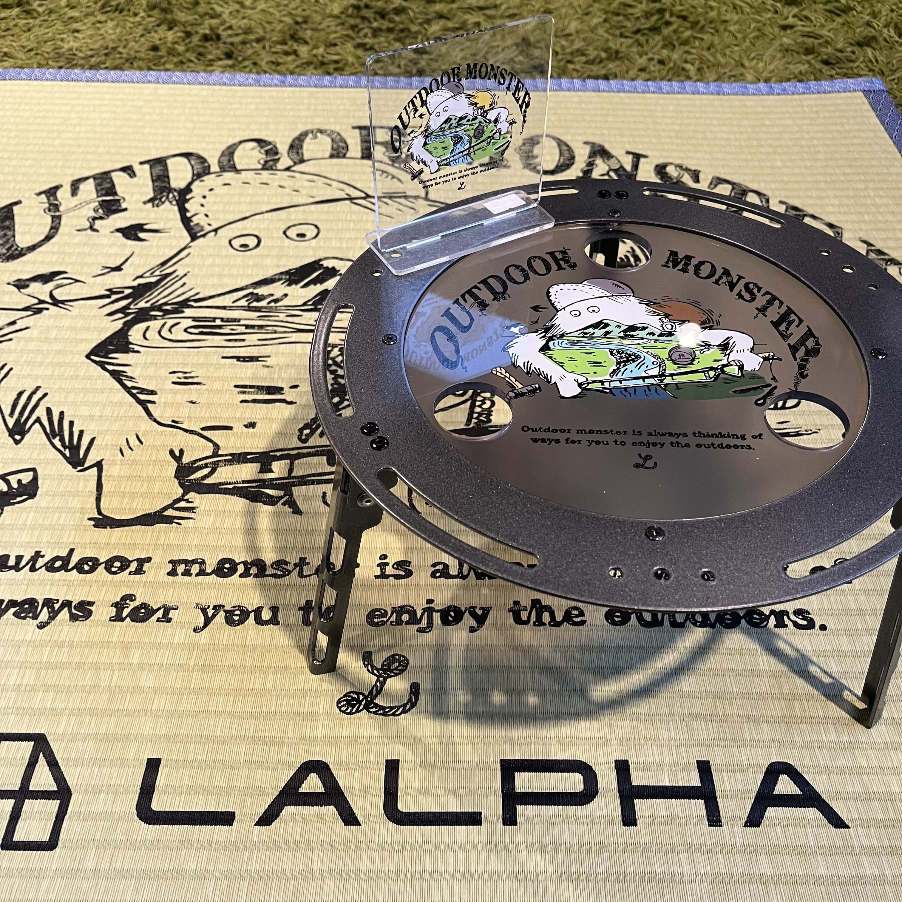 アウトドアモンスター】メタルちゃぶ台(MC-001) | アウトドア