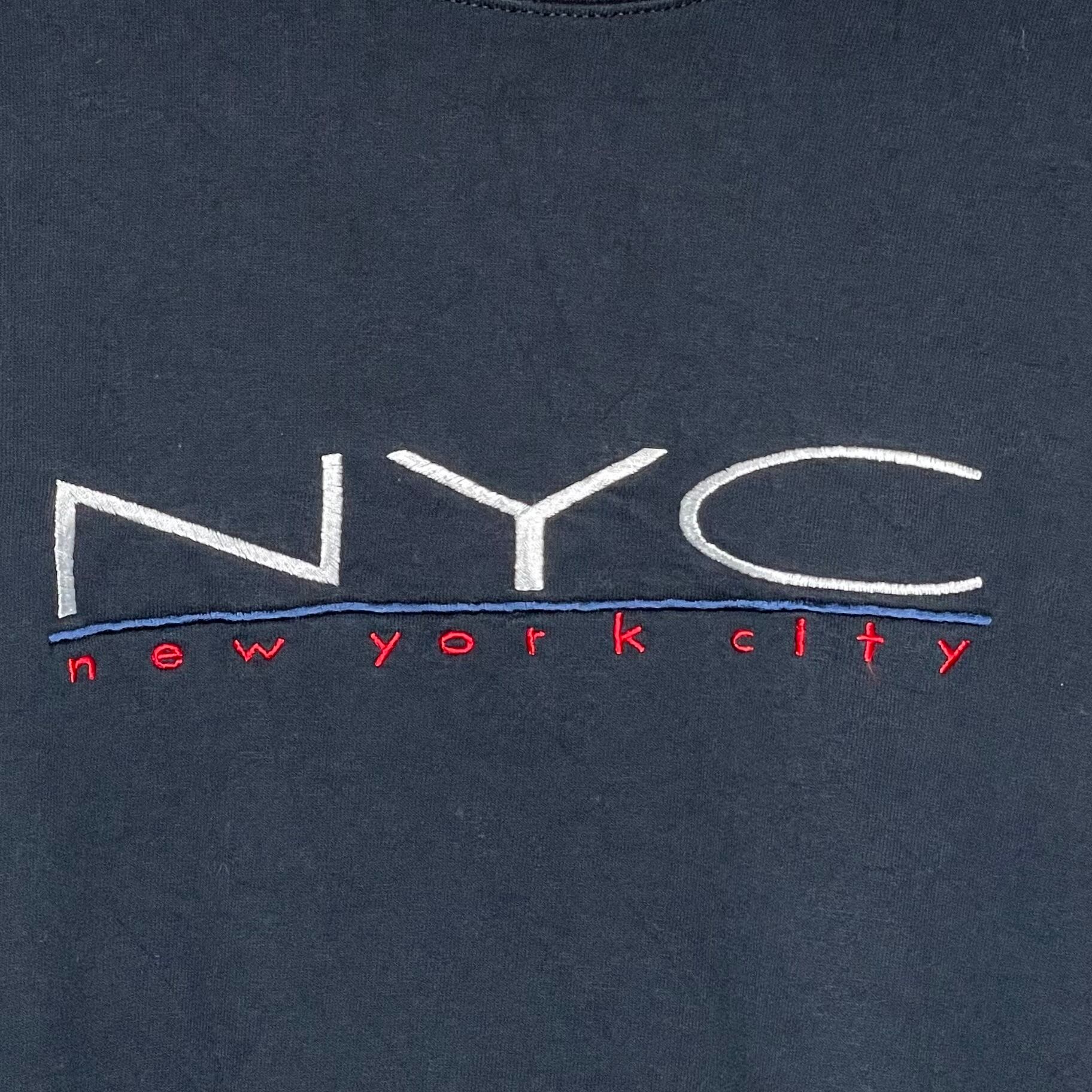 FRUIT OF THE LOOM BEST スウェット L ブラック ワンポイント