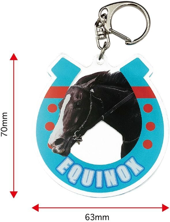 名馬烈伝』アクリルキーホルダー イクイノックス | 競馬グッズ専門の