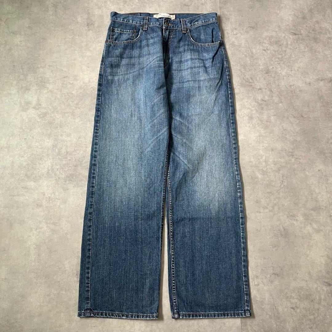 リーバイス569 Levis W32 ブルーデニム 青 00s 古着 16775