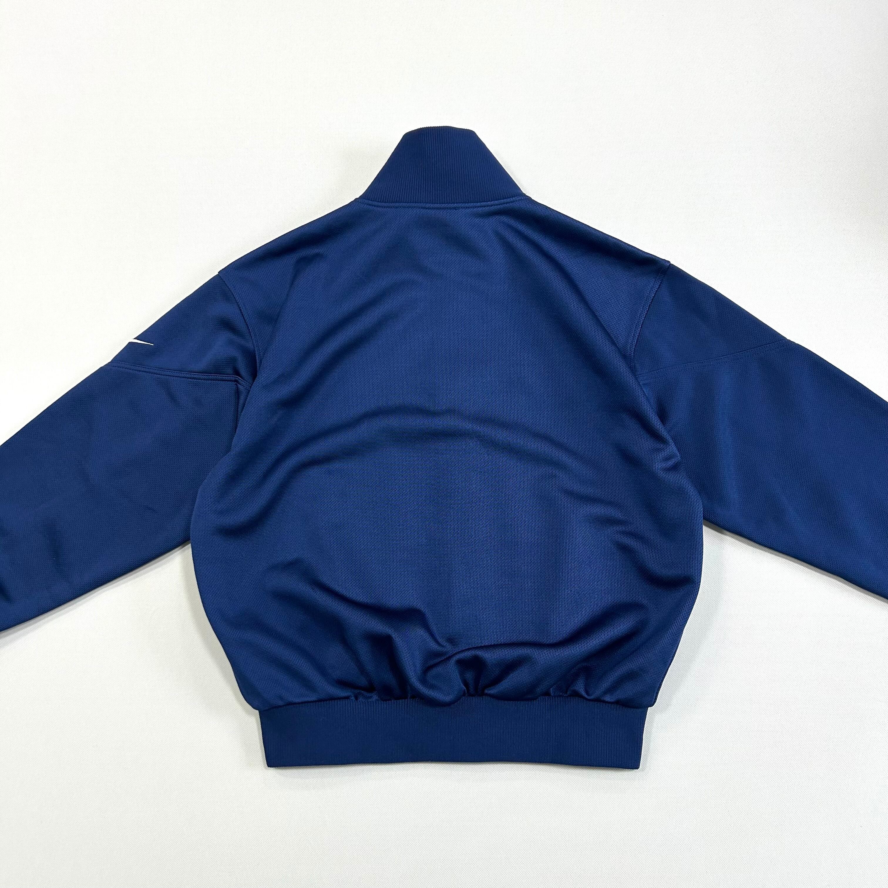 90s NIKE/ナイキ トラックジャケット メンズ M ネイビーブルー ジップ