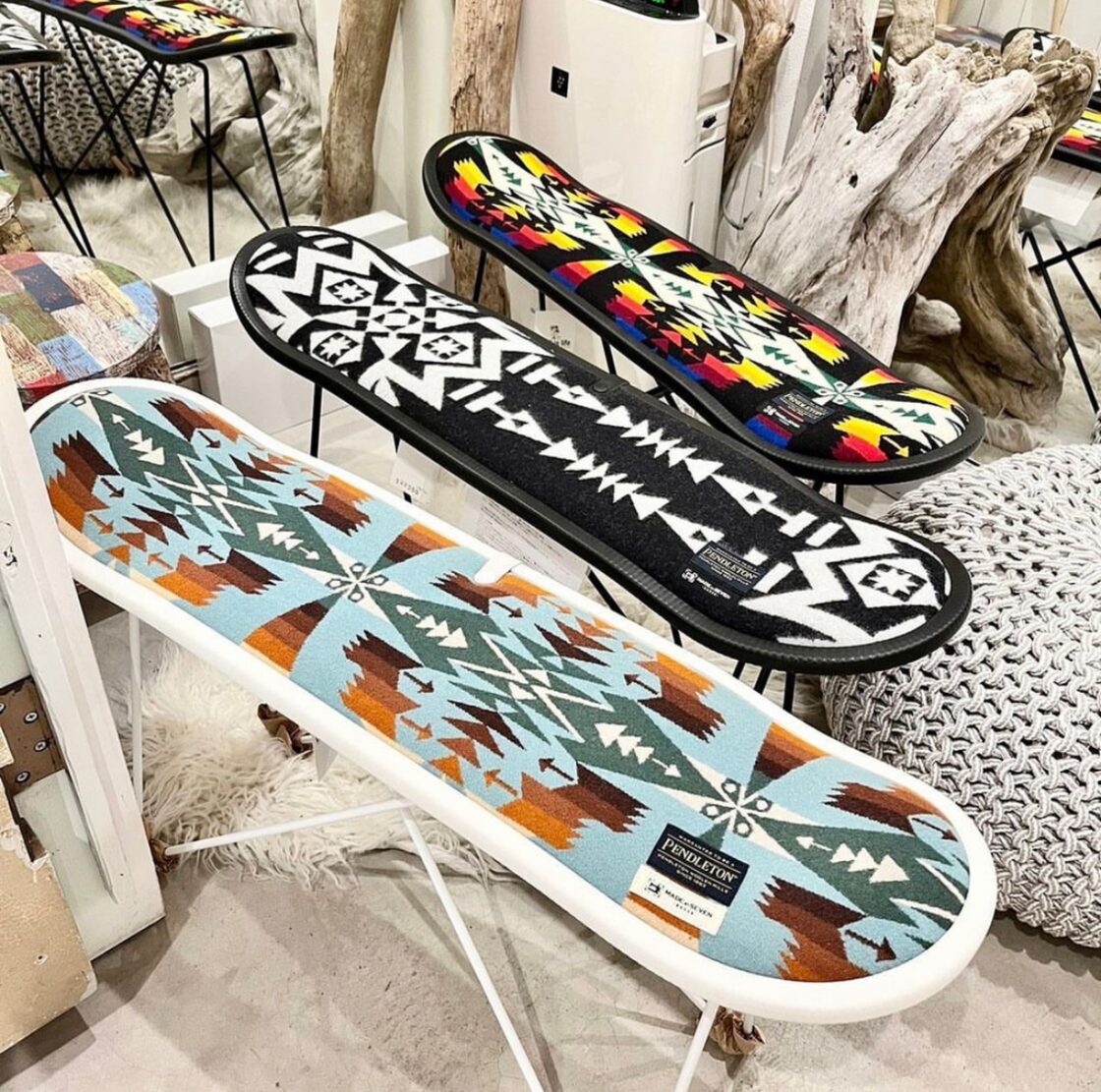 PENDLETONペンドルトン スケートボードデッキスツール ¥37000+tax 