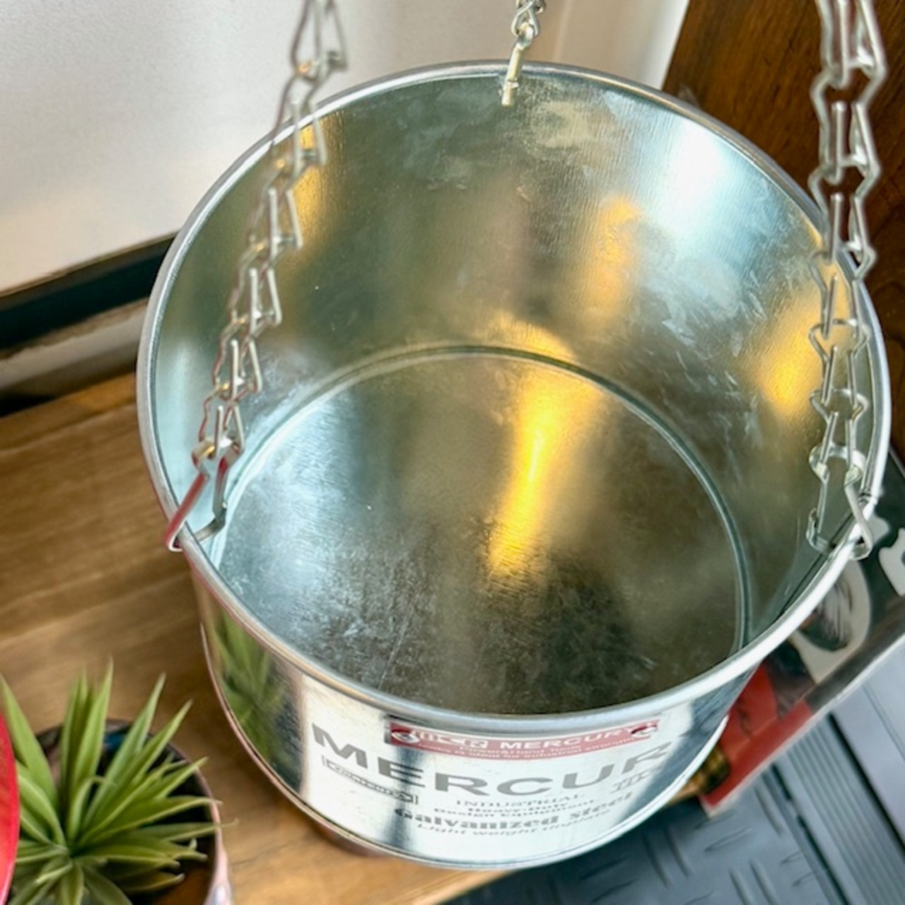 【Mercury】マーキュリー ブリキハンキングポット《Mサイズ》