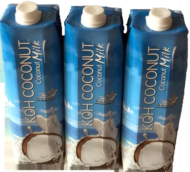 送料無料 コストコ ココナッツミルク飲料 1l 3本入り Koh Coconut Yucayuca