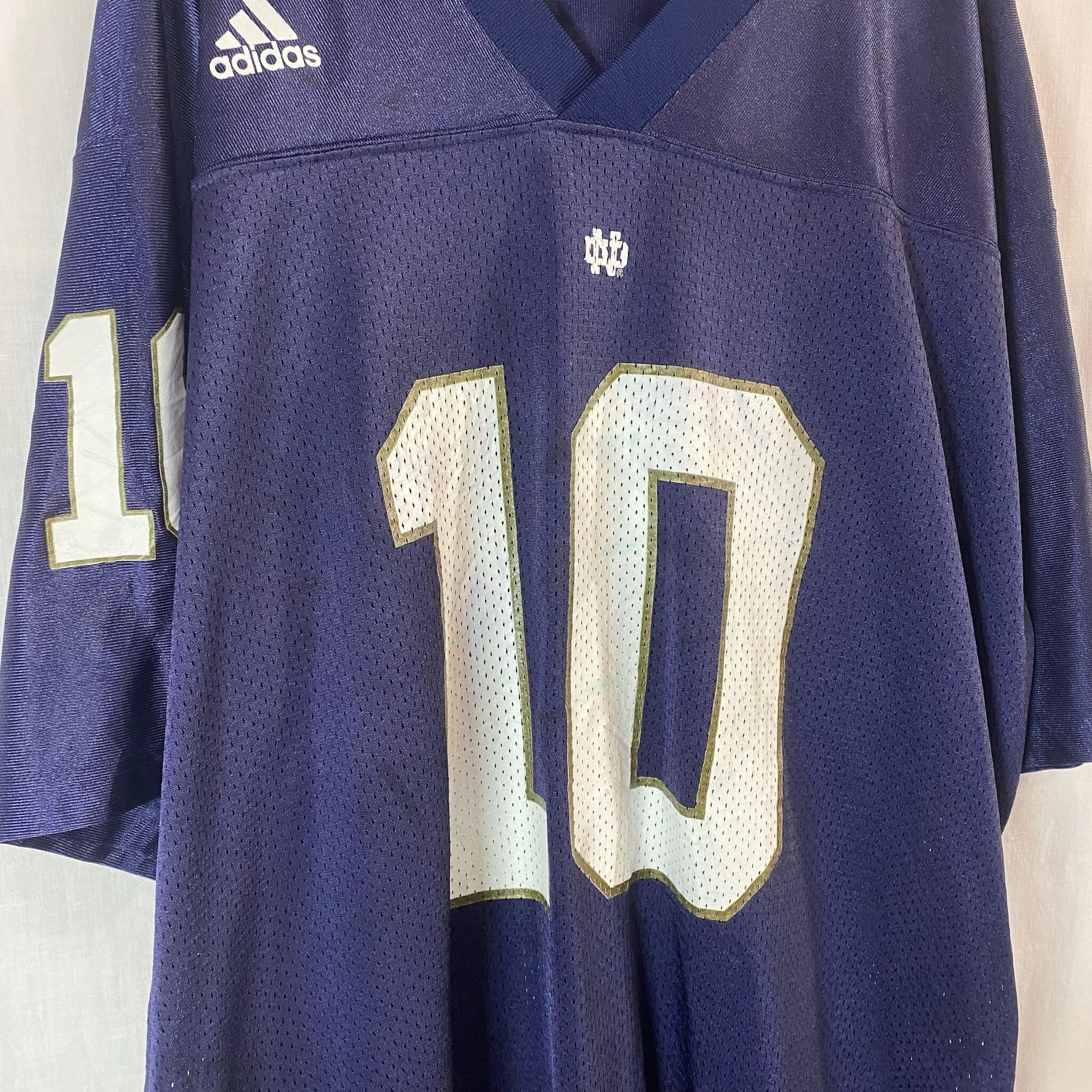 Adidas ゲームシャツ ネイビー | 古着屋 わらしべ