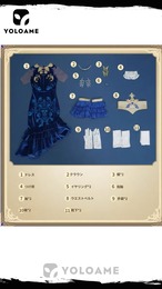 三分妄想 IdentityV 第五人格 医師 蛍 コスプレ衣装 歌姫